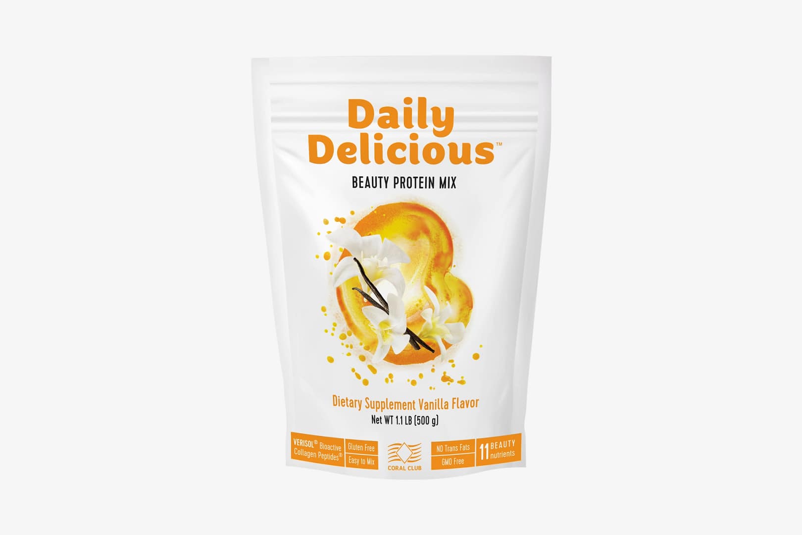 Daily Delicious Beauty Shake vanilla coral club natural