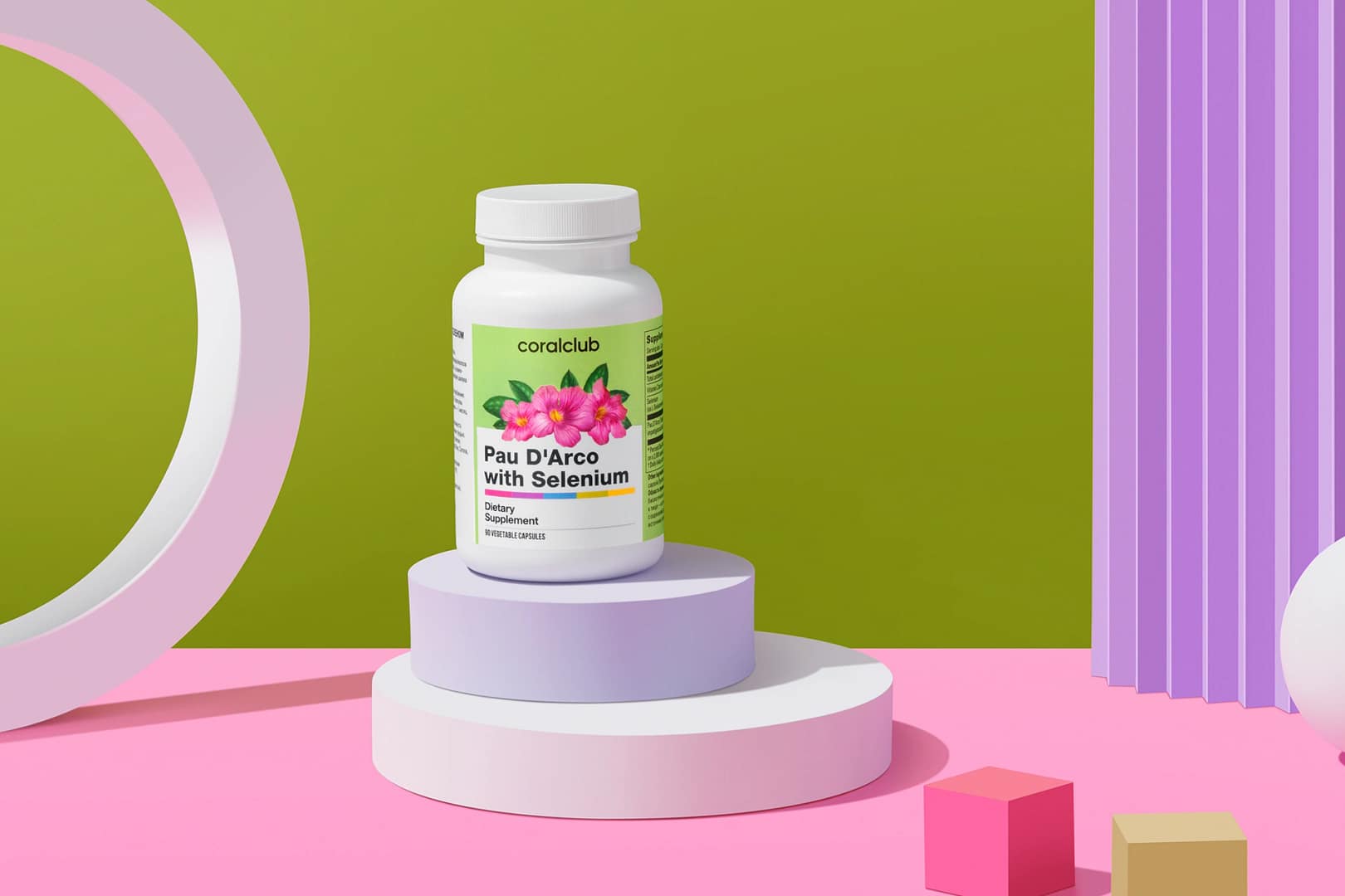 Pau D'Arco with Szelénnel Coral Club - Image 2